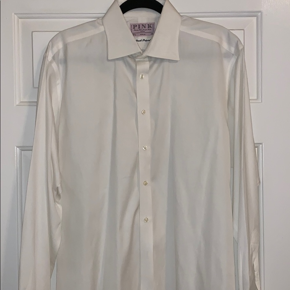 Men’s Thomas Pink Button Up